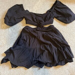 Free People Black Dress